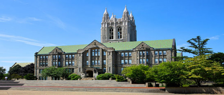 波士顿学院全景图片
