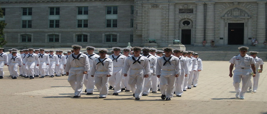 美国海军学院全景图片