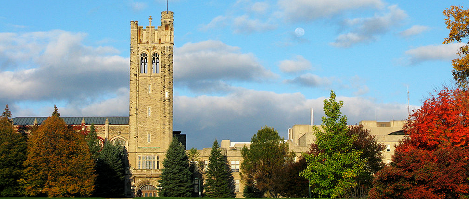 西安大略大学全景图片