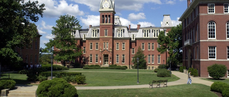 西弗吉尼亚大学全景图片