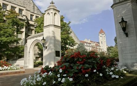 印第安纳大学伯明顿主校区全景图片