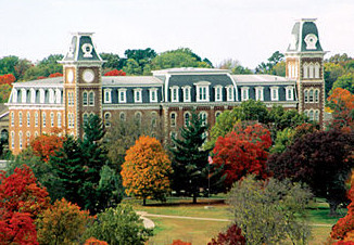 阿肯色大学全景图片