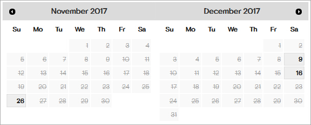 2017年11月12月GMAT中国科学技术大学考场剩余考位一览图1