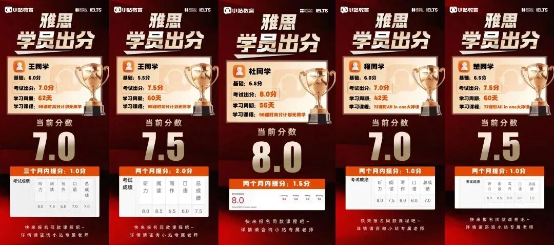ULC 剑桥国际高中家长注意!海归硕博 1V1 雅思课 + 小站资深督学,一站式冲 7+图23