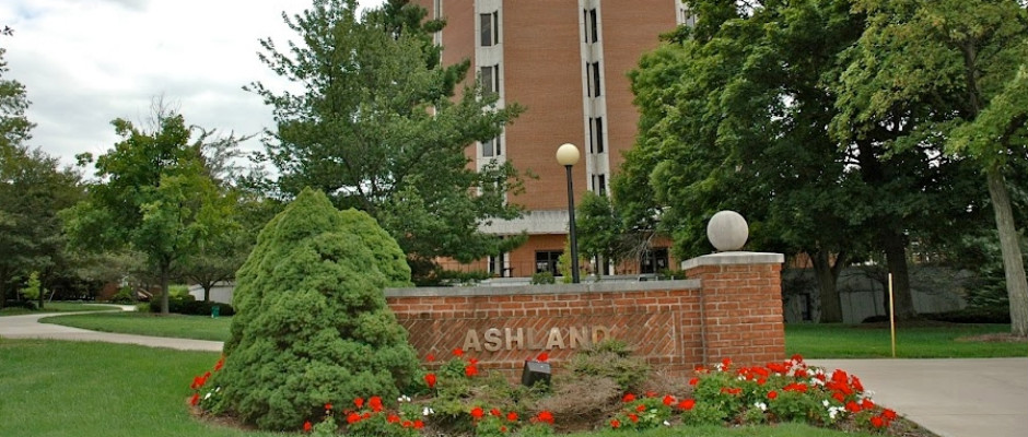 阿什兰大学全景图片