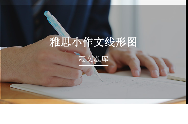 雅思小作文线形图高分范文题库